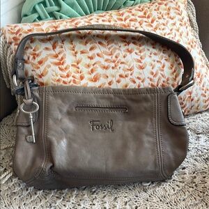 Fossil Brown Leather Women's Bag
